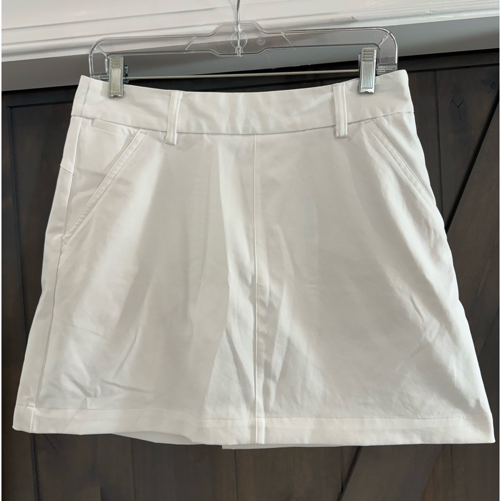 White Puma skort